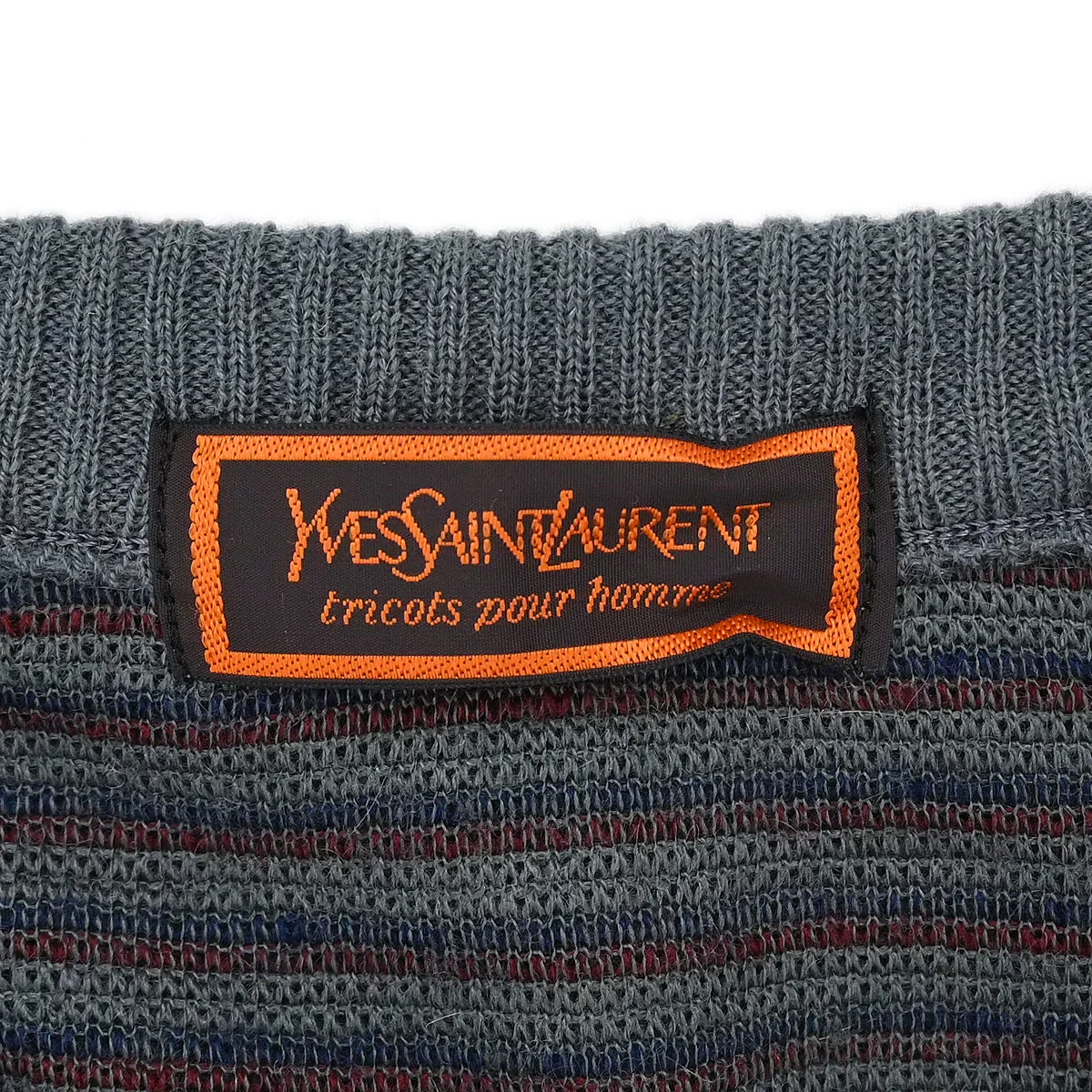 Yves Saint Laurent Sweater Gray #L - Image 11