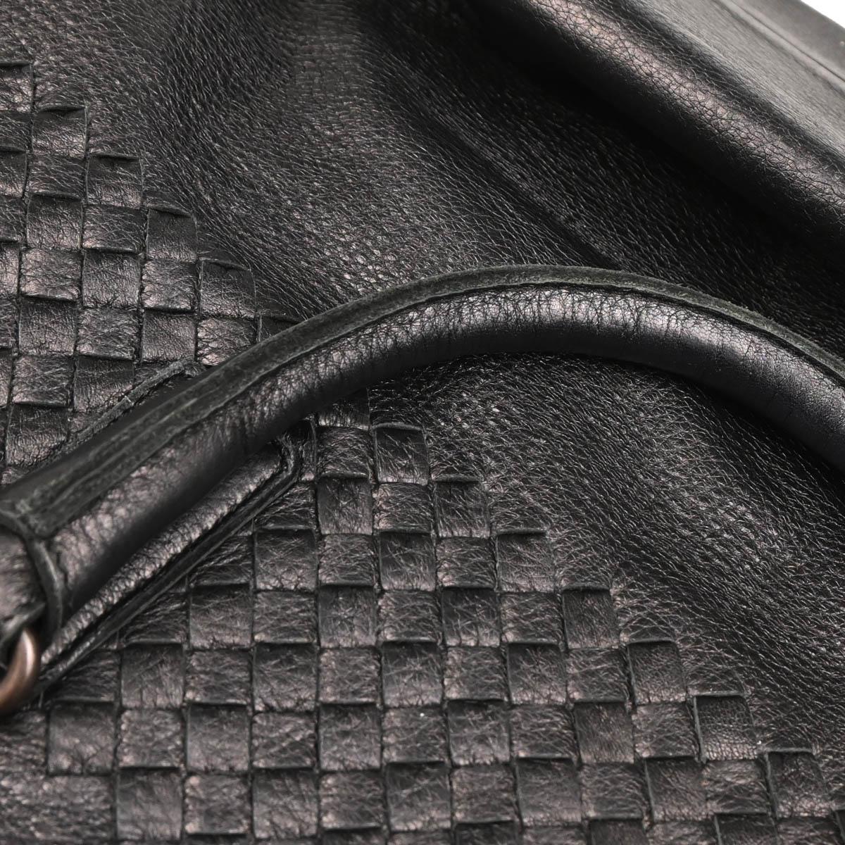 Bottega Veneta Black Intrecciato Tote Handbag - Image 6