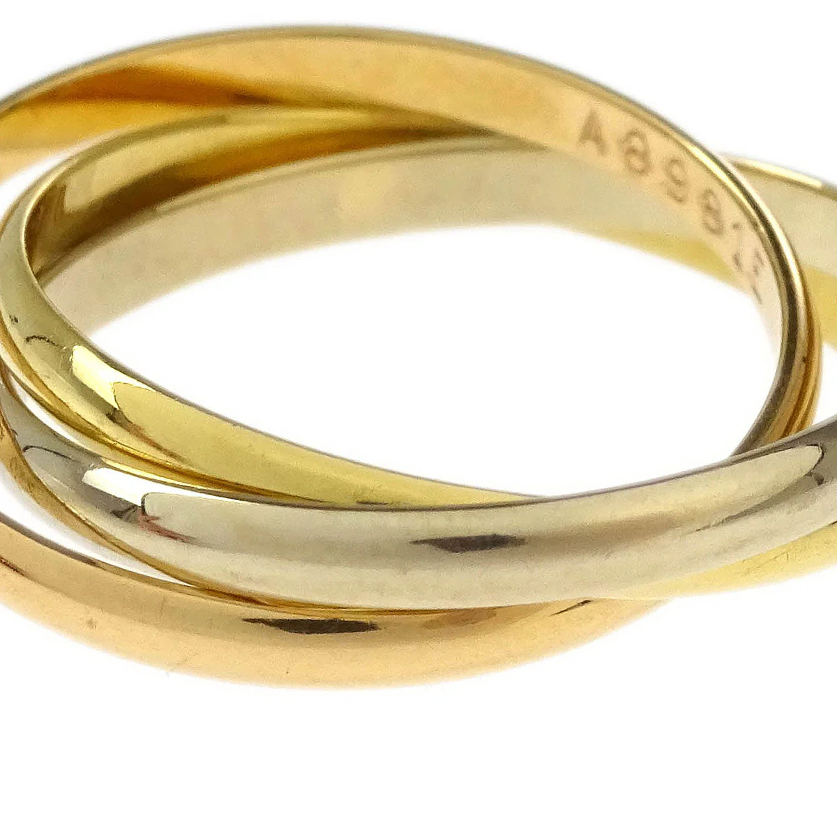 Cartier Trinity Ring 750 #53 A8981E - Image 4