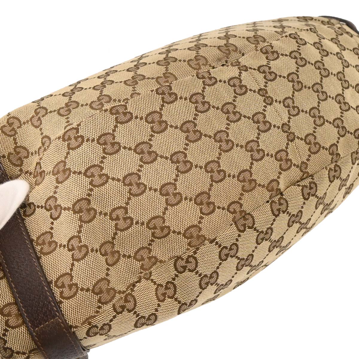 Gucci Beige GG Hobo Handbag - Image 3