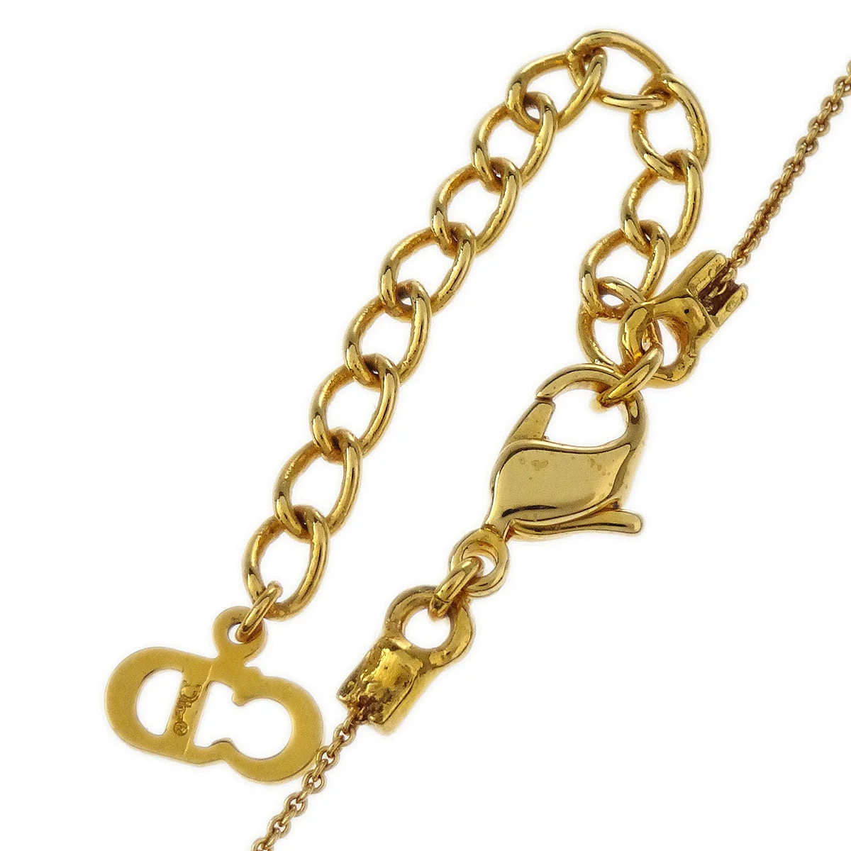 Christian Dior Necklace Pendant Gold - Image 4