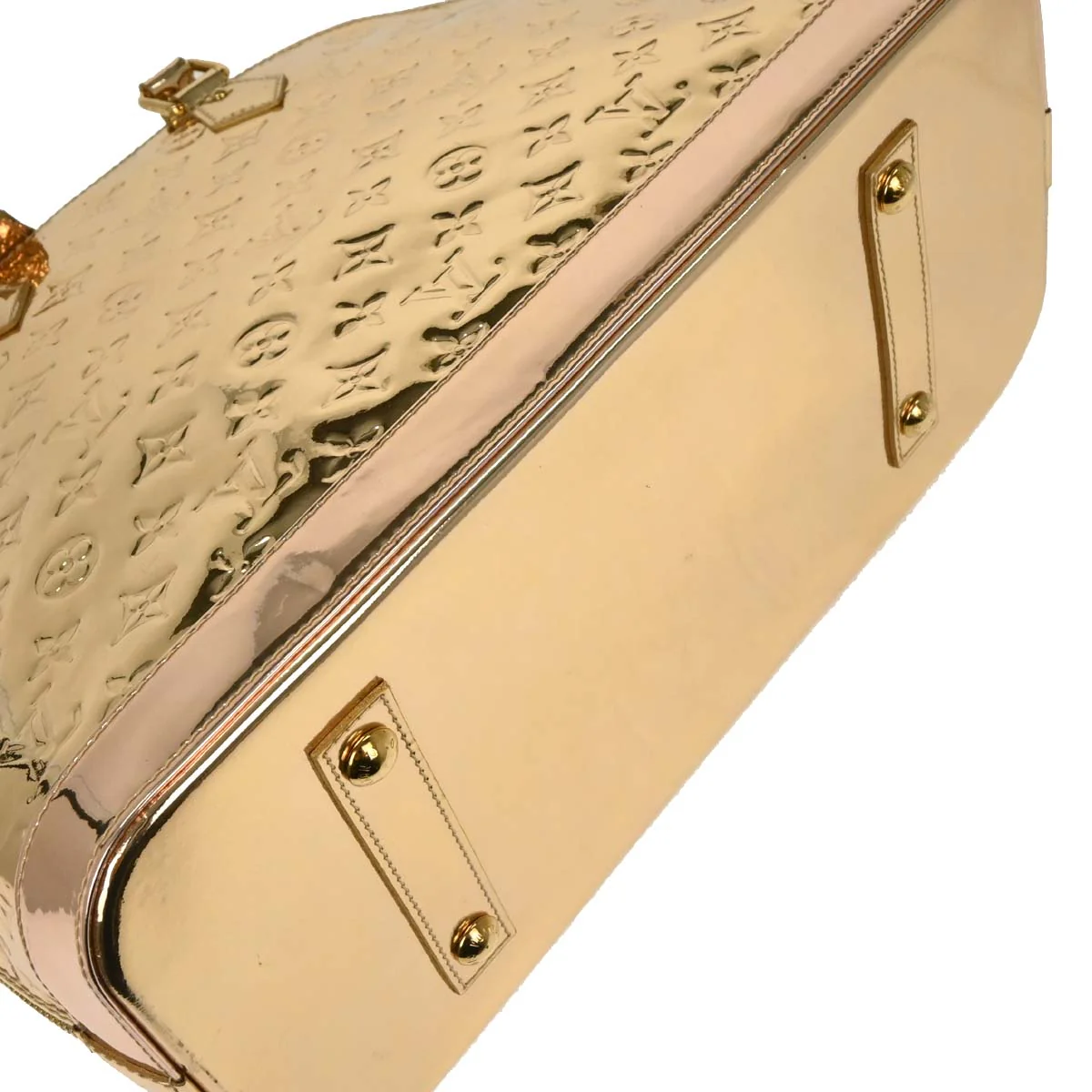 Louis Vuitton Gold Monogram Miroir Alma MM Handbag M93624 - Image 4