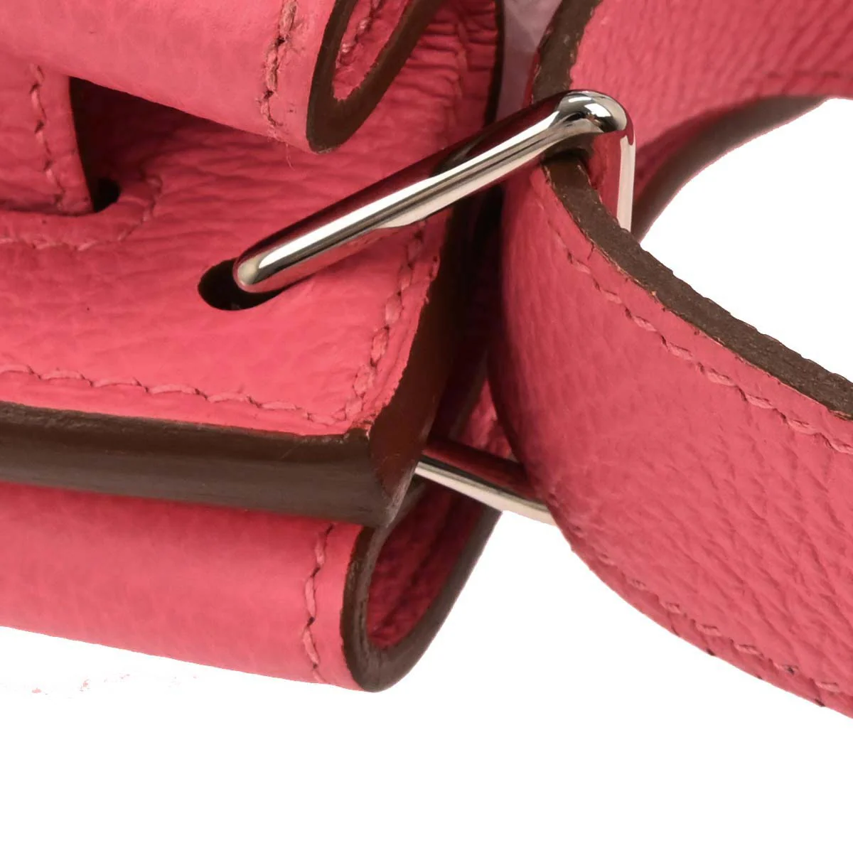 Hermes 2013 Rose Lipstick Togo So Kelly 26 Shoulder Bag - Image 7