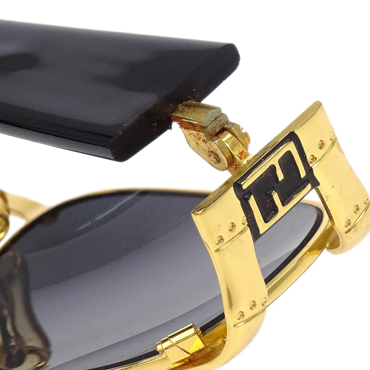 Fendi Sunglasses Eyewear Black Small Good - Image 7