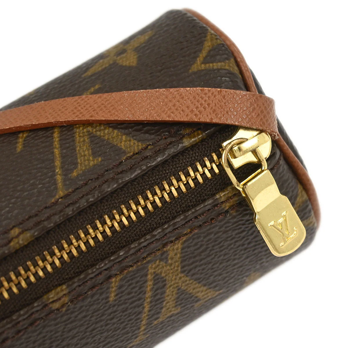 Louis Vuitton Monogram Papillon Attached Pouch Bag - Image 4