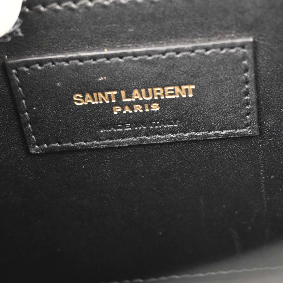 Saint Laurent Black Leather Kate Shoulder Bag - Image 9