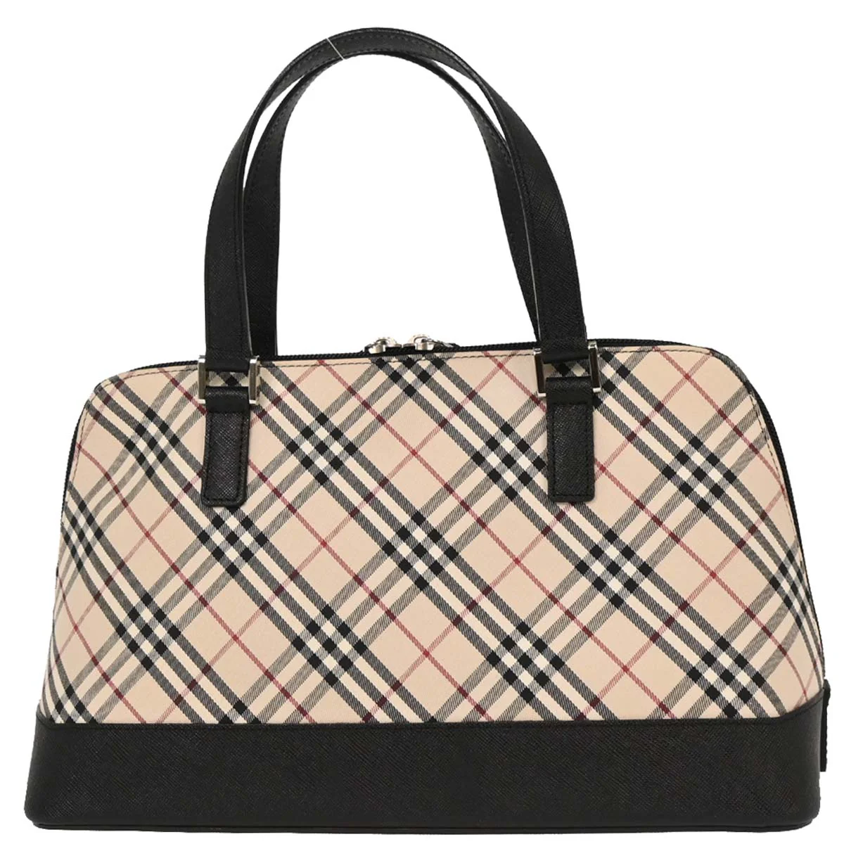 Burberry Beige Burberry Check Handbag - Image 2