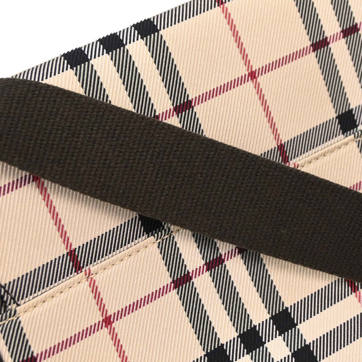 Burberry Beige Burberry Check Shoulder Bag - Image 3