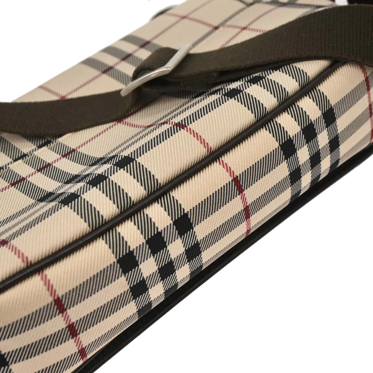 Burberry Beige Burberry Check Shoulder Bag - Image 5