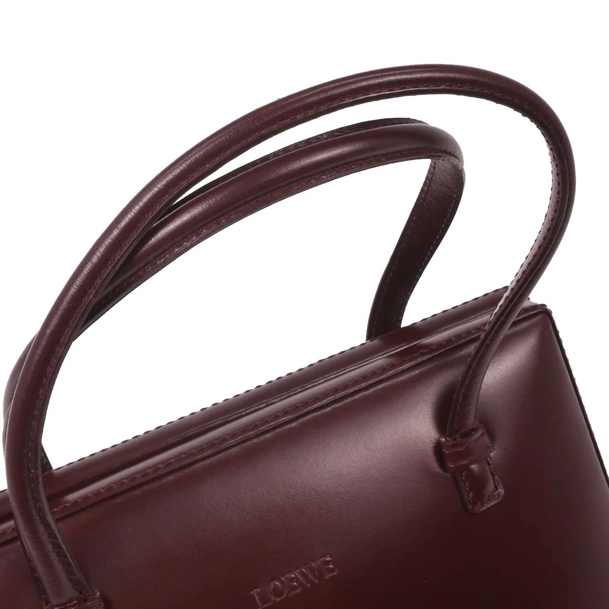 Loewe Brown Leather Handbag - Image 4