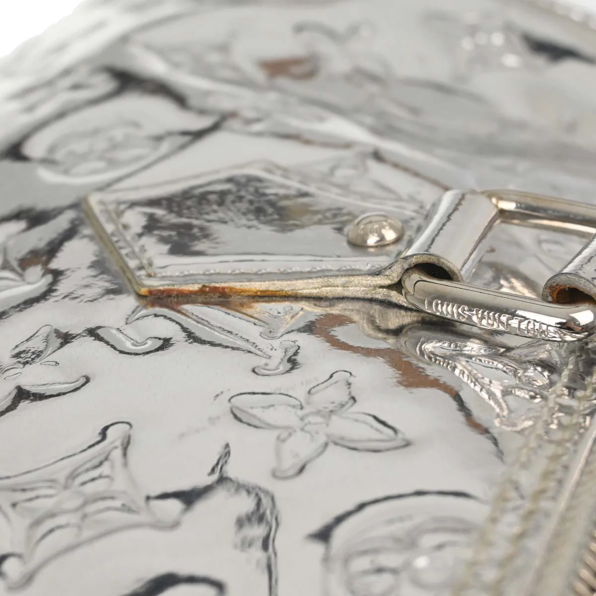 Louis Vuitton Silver Monogram Miroir Speedy 35 Handbag M95786 - Image 12