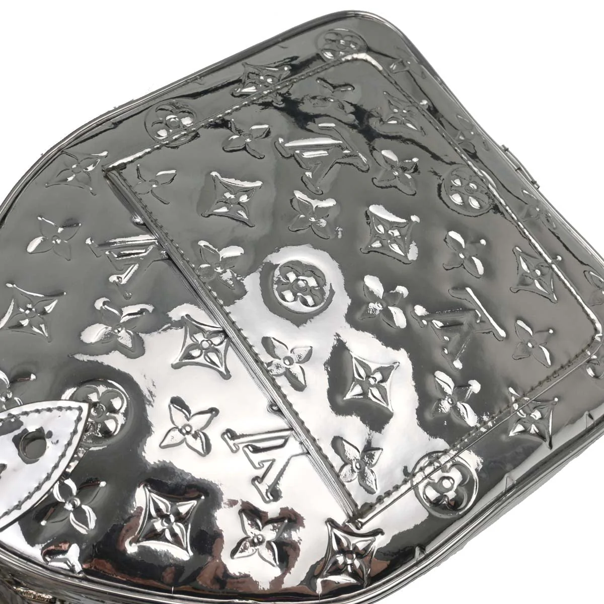 Louis Vuitton Silver Monogram Miroir Speedy 35 Handbag M95786 - Image 6