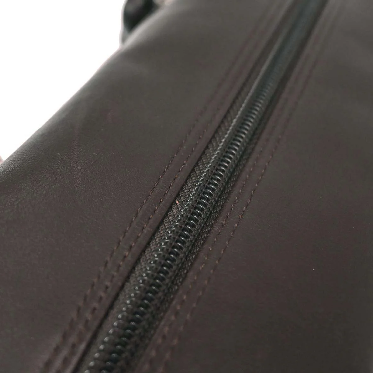 Chanel 2005-2006 Brown Calfskin Cambon Ligne Bowling Bag 27 - Image 11