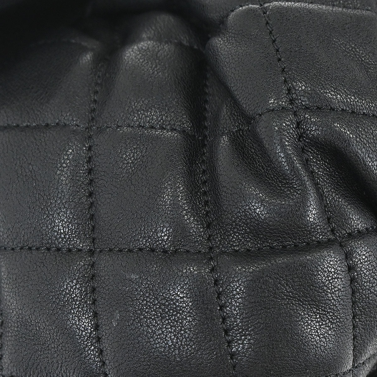 Chanel Black Calfskin Chain Around Shoulder Bag - Image 5