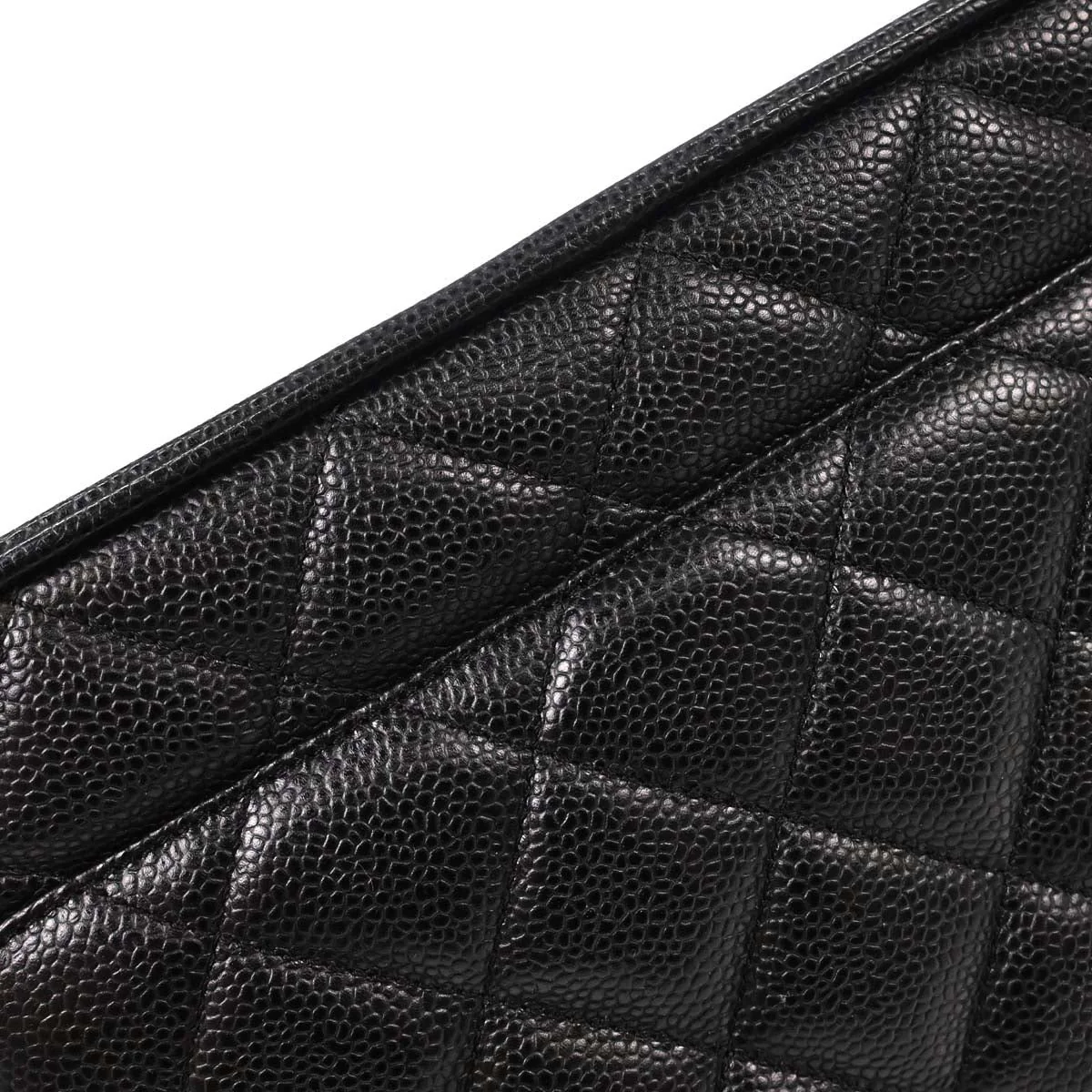 Chanel Black Caviar Skin Medallion Tote Handbag - Image 16