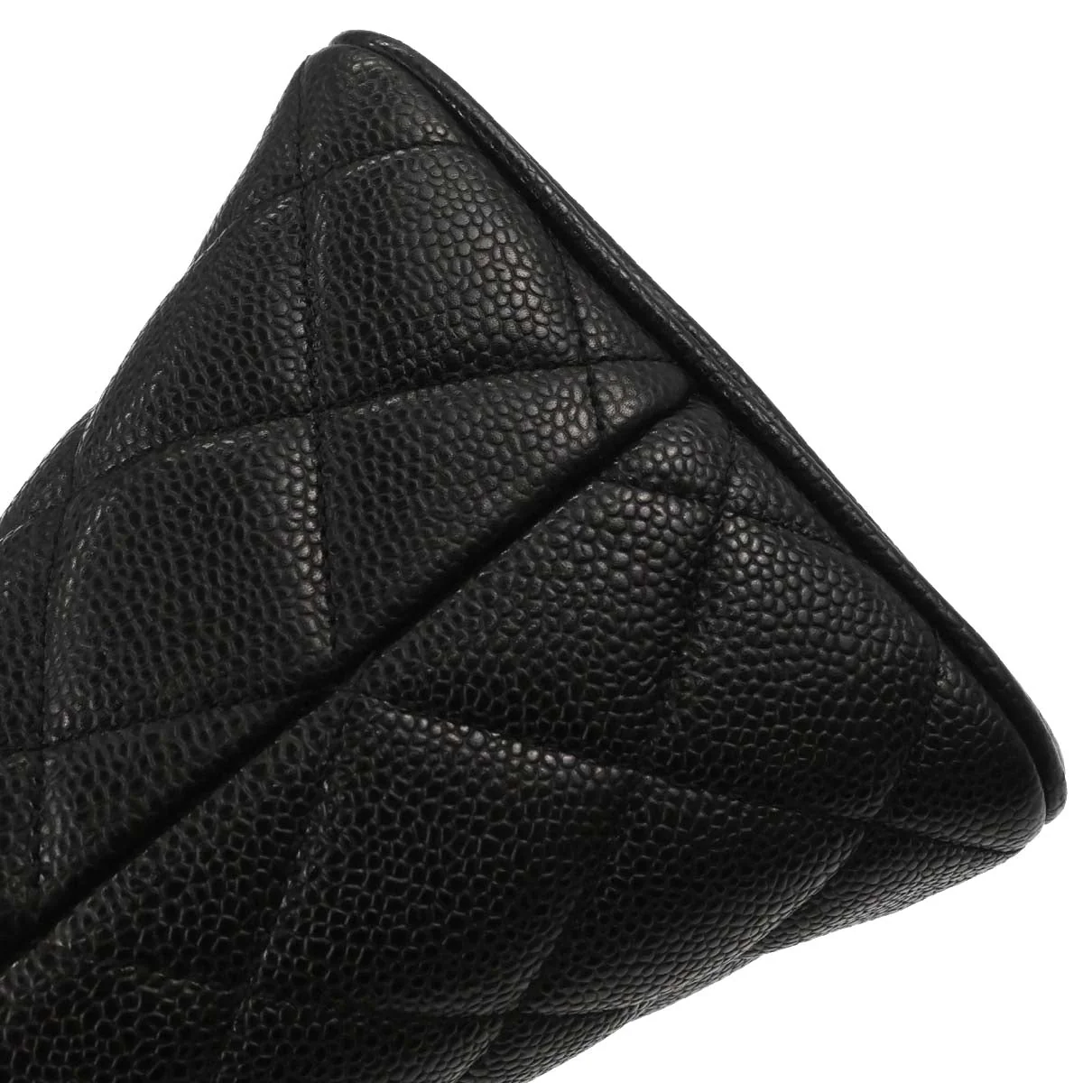 Chanel Black Caviar Skin Medallion Tote Handbag - Image 7