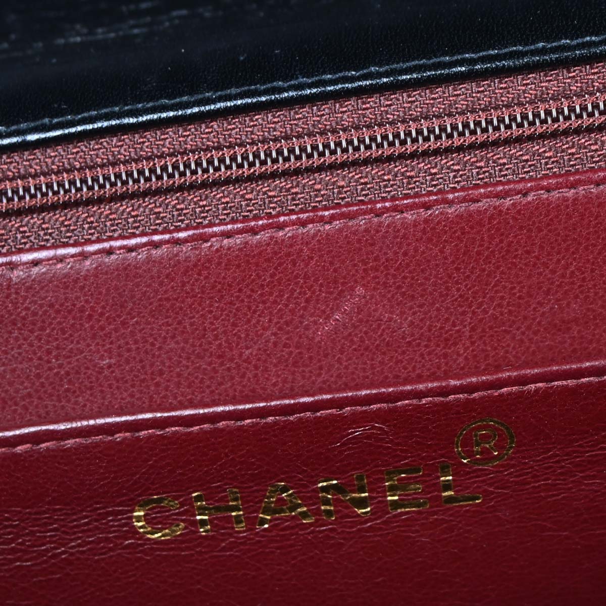 Chanel 1994-1996 Black Lambskin Maxi Classic Flap Shoulder Bag - Image 18