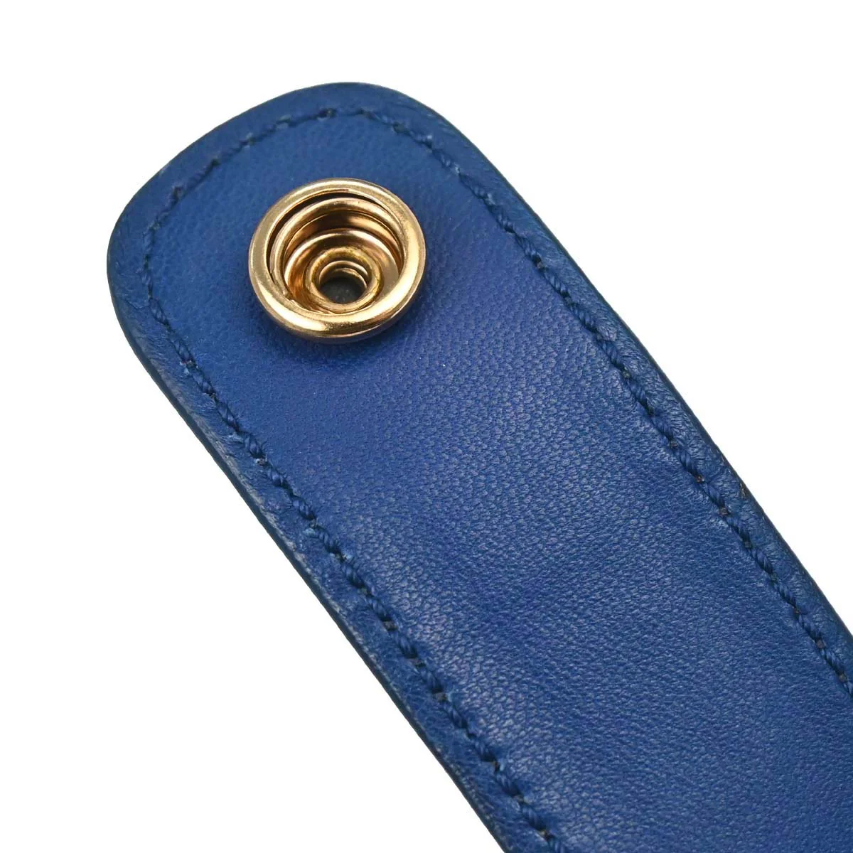 Bottega Veneta Blue Lambskin Intrecciato Handbag - Image 17