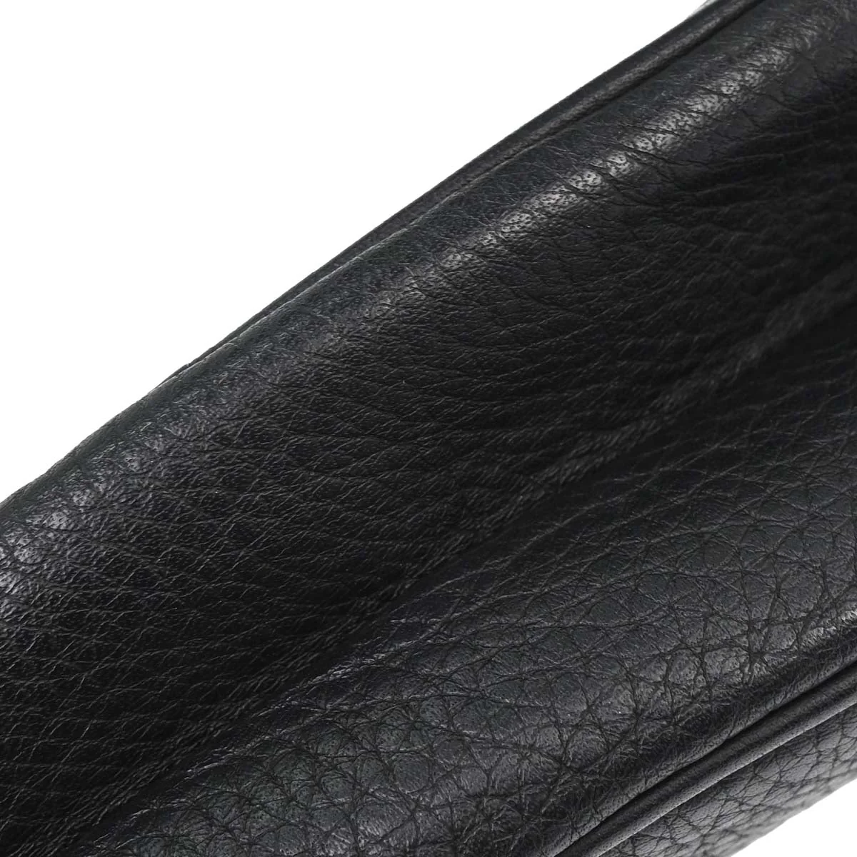 Christian Dior Black Leather Saddle Handbag - Image 3