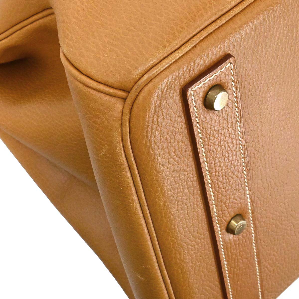 Hermes Natural Ardennes Haut a Courroies 45 Handbag - Image 7