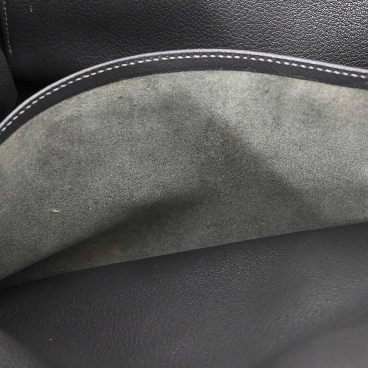 Hermes Graphite Taurillon Clemence Birkin 40 Handbag - Image 16