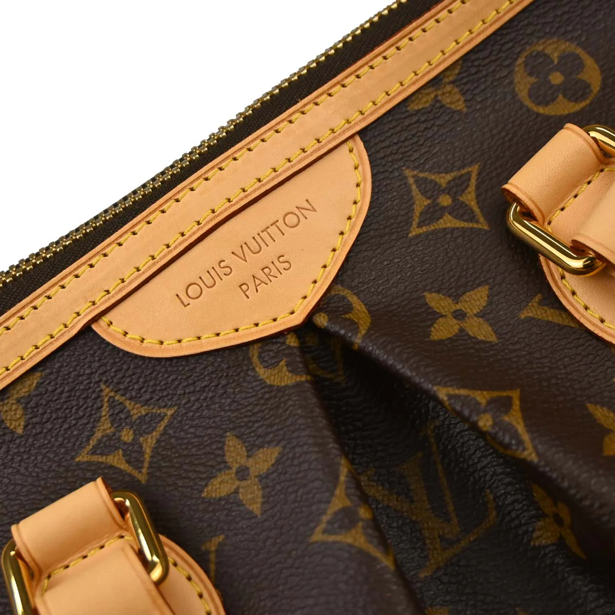 Louis Vuitton 2007 Monogram Palermo PM 2way Shoulder Tote Bag M40145 - Image 13