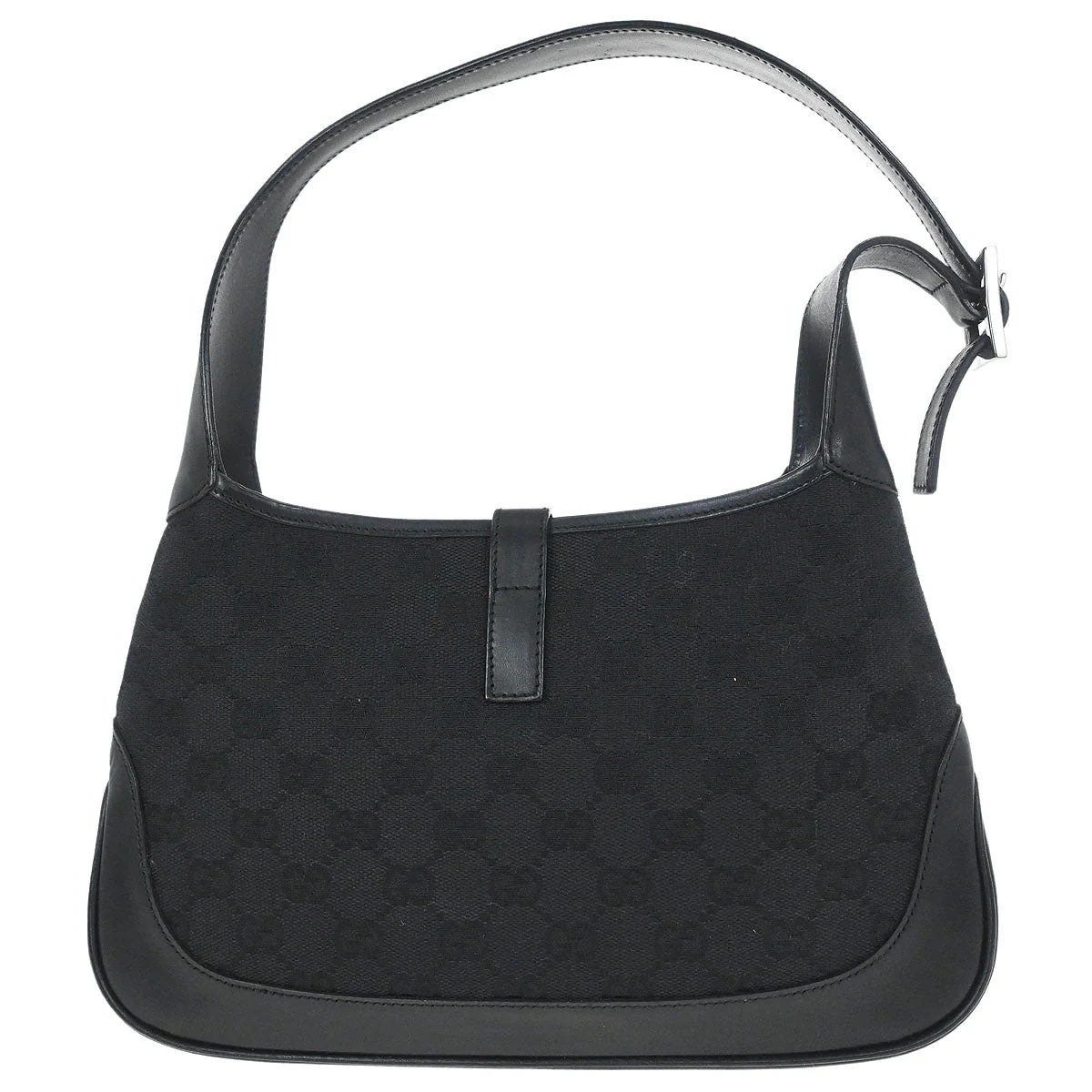 Gucci Black GG Jackie Handbag - Image 2