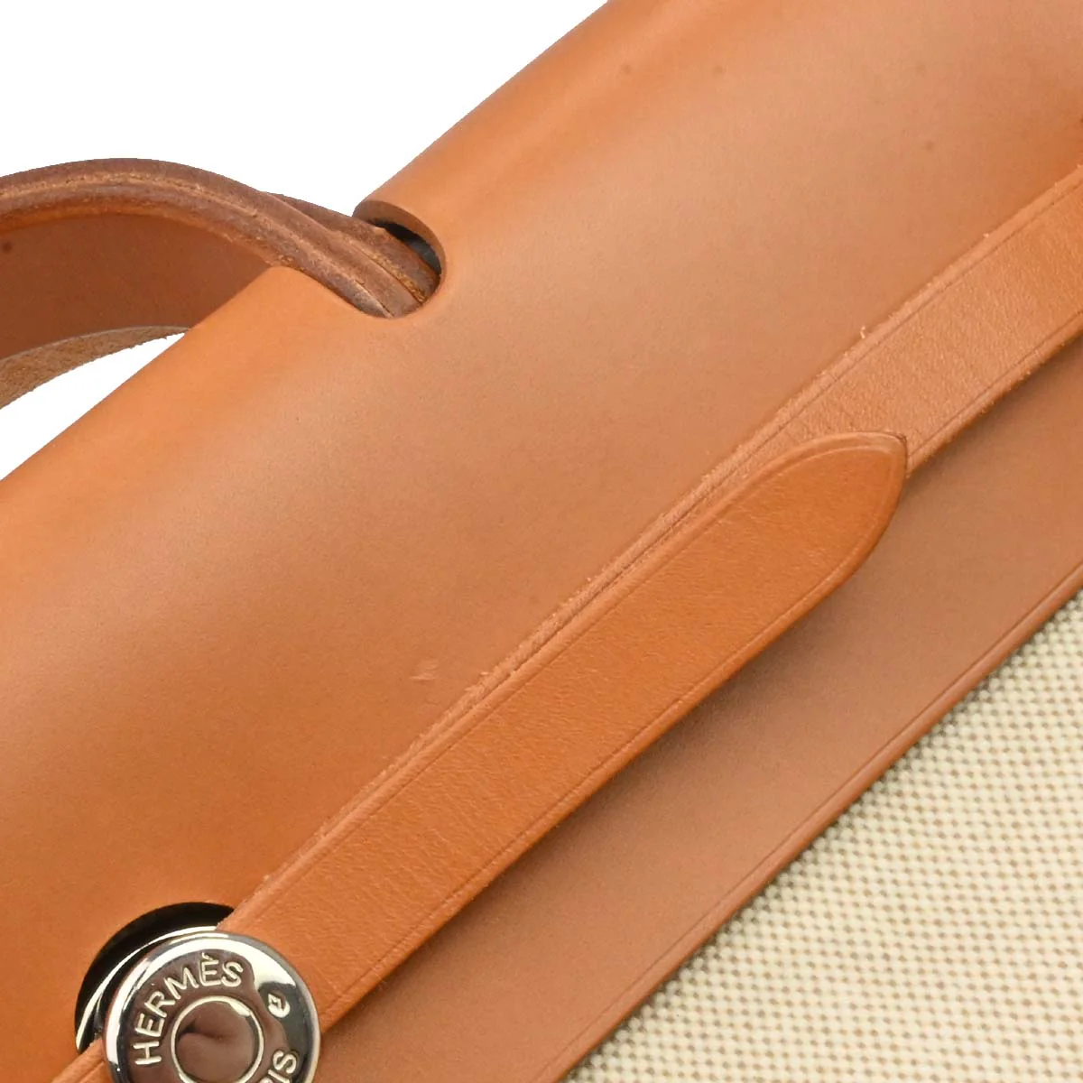 Hermes Beige Toile H Herbag MM 2 in 1 Shoulder Handbag - Image 15