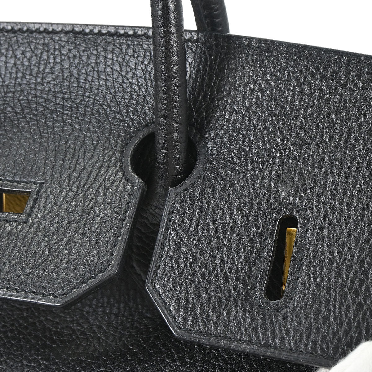 Hermes Black Ardennes Haut a Courroies 32 Handbag - Image 13