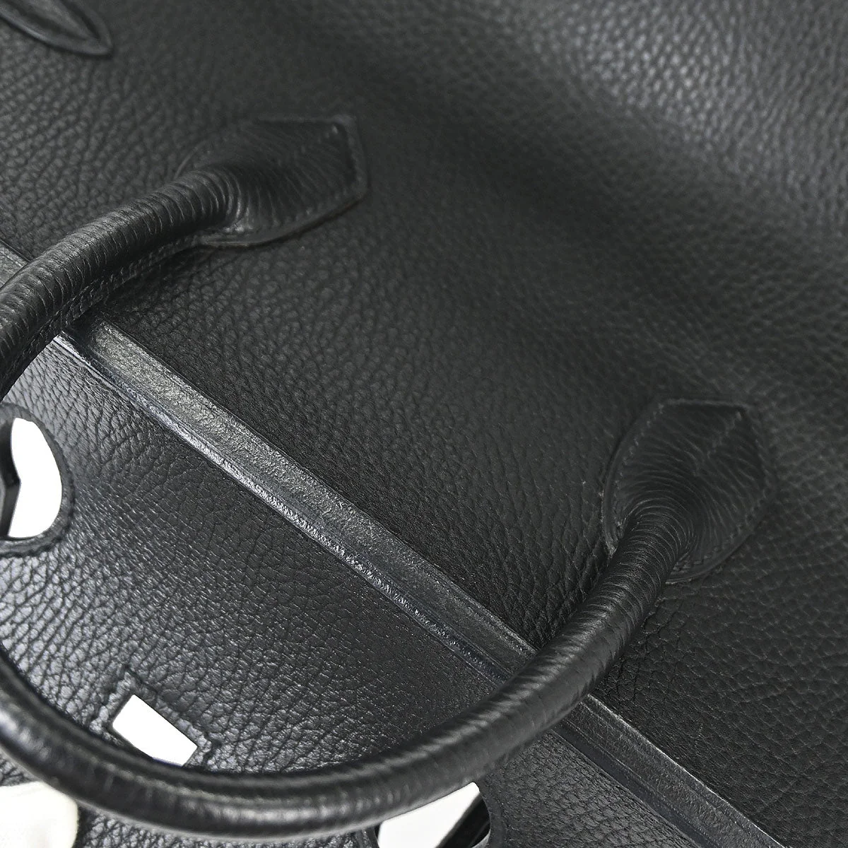 Hermes Black Ardennes Haut a Courroies 32 Handbag - Image 14