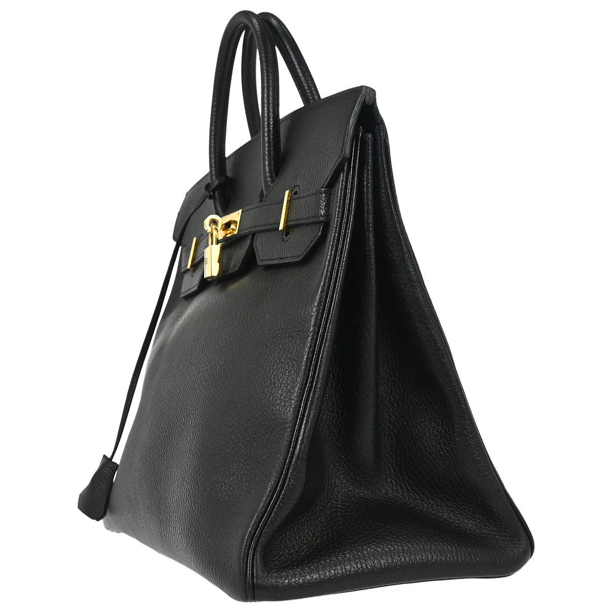 Hermes Black Ardennes Haut a Courroies 32 Handbag - Image 3