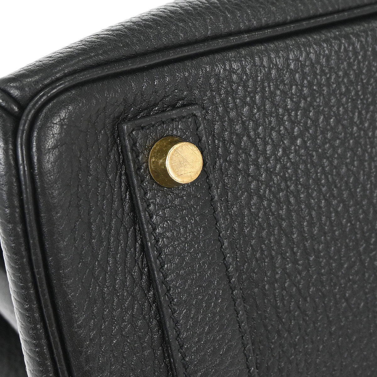 Hermes Black Ardennes Haut a Courroies 32 Handbag - Image 5
