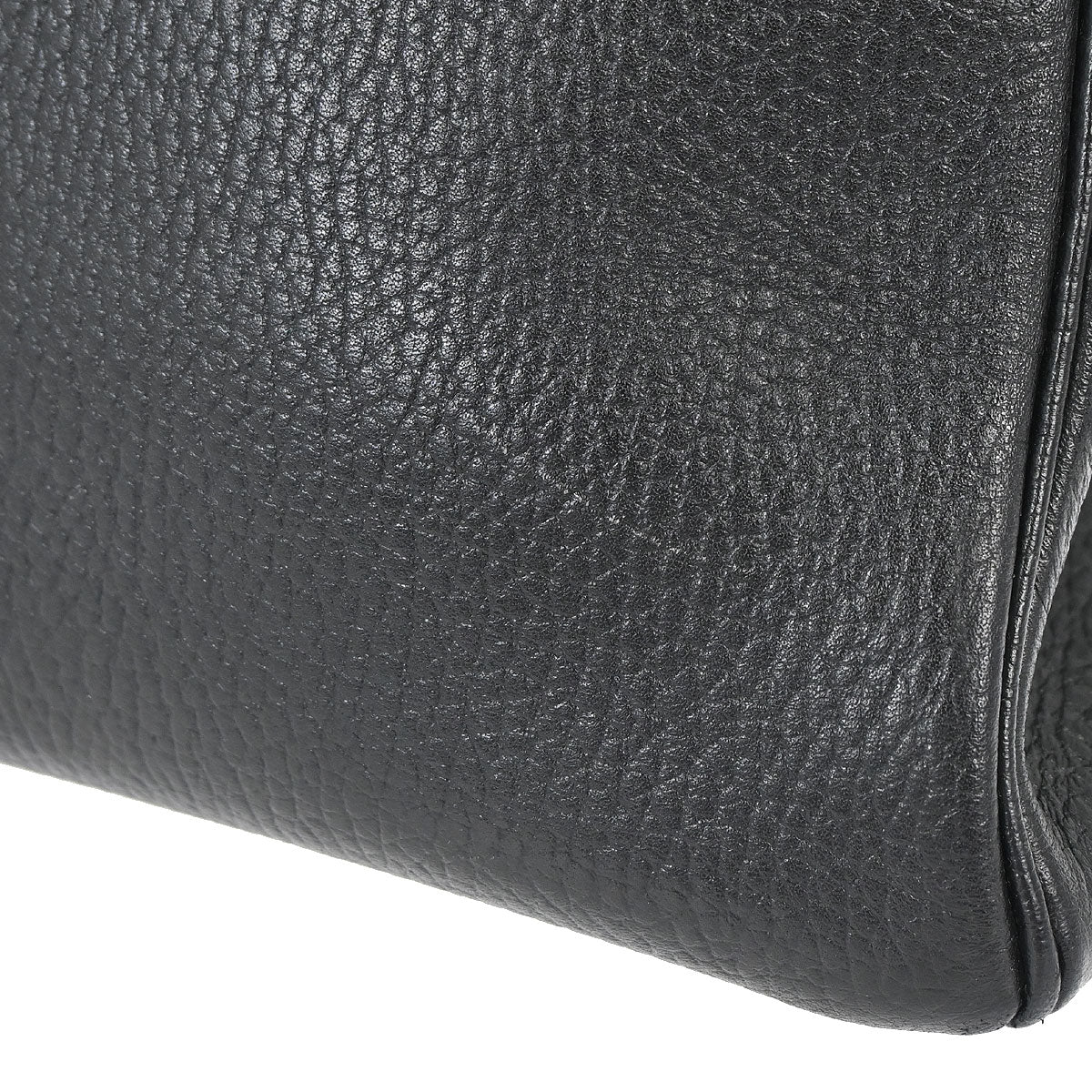 Hermes Black Ardennes Haut a Courroies 32 Handbag - Image 6