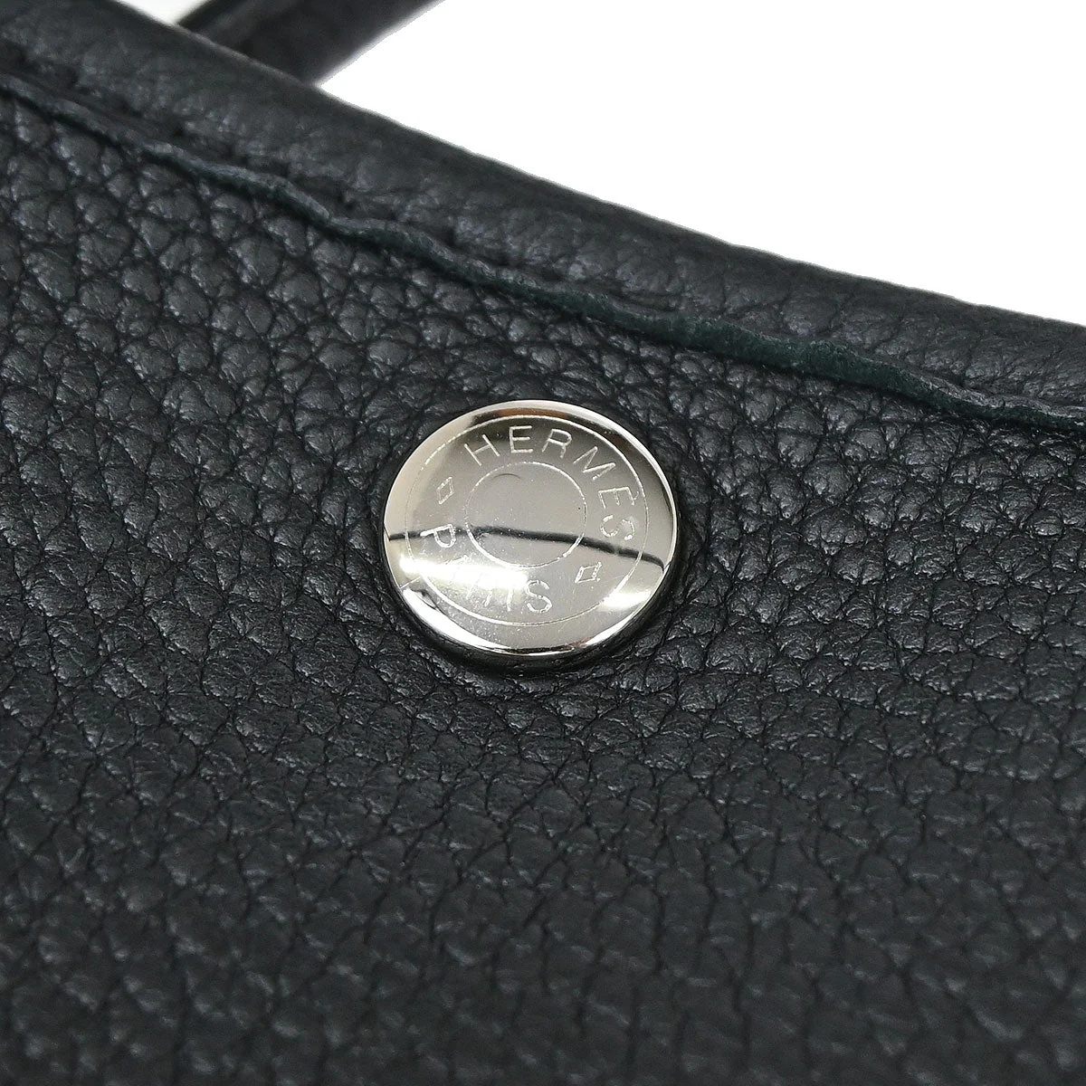 Hermes Black Negonda Garden Party 30 TPM Tote Bag - Image 12