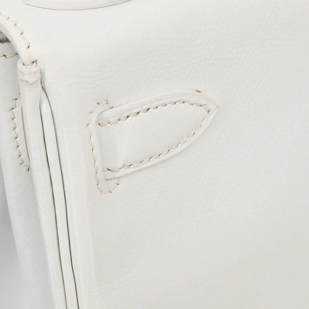 Hermes White Epsom Kelly 28 Retourne 2way Shoulder Handbag - Image 13