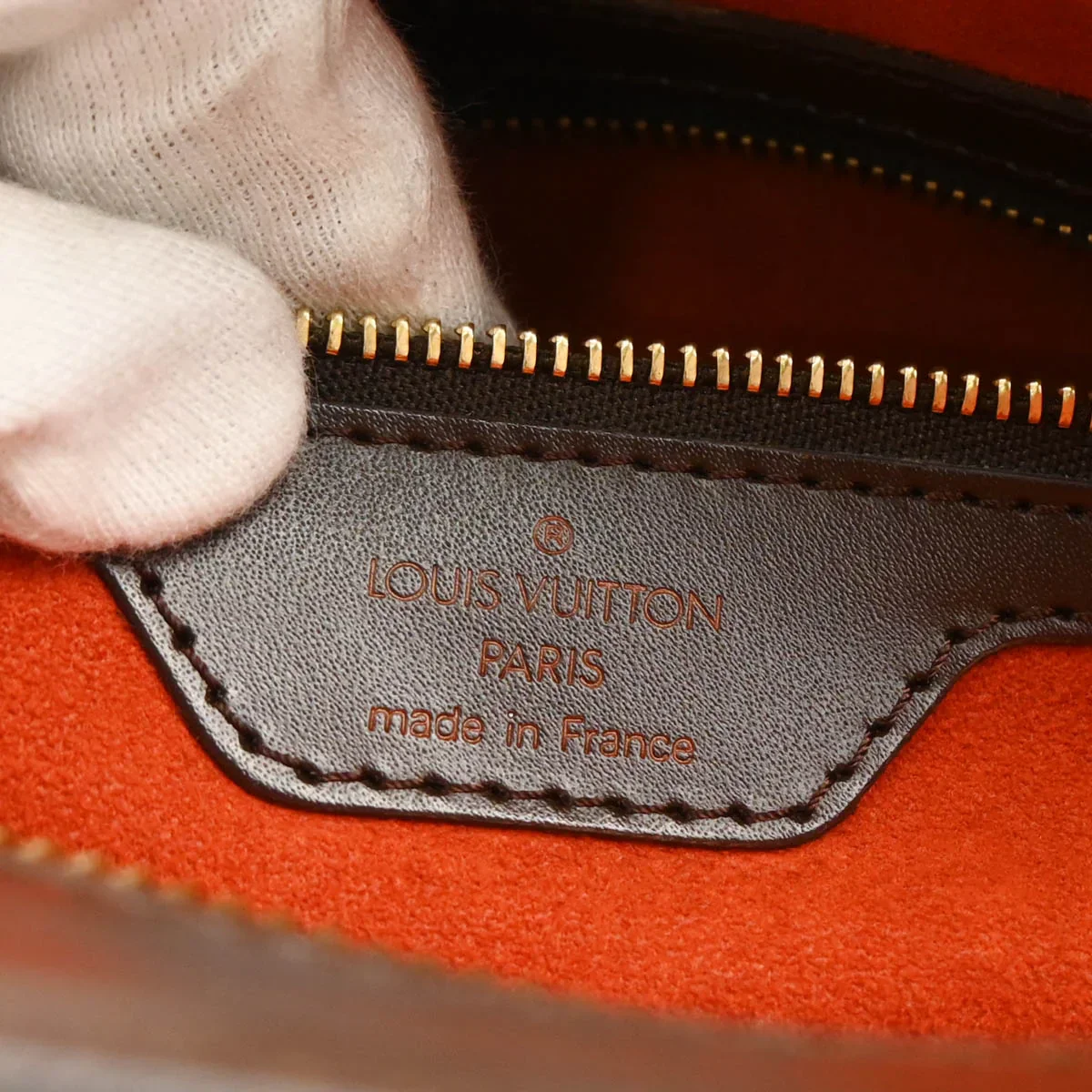 Louis Vuitton 2001 Damier Venice PM Tote Handbag N51145 - Image 9