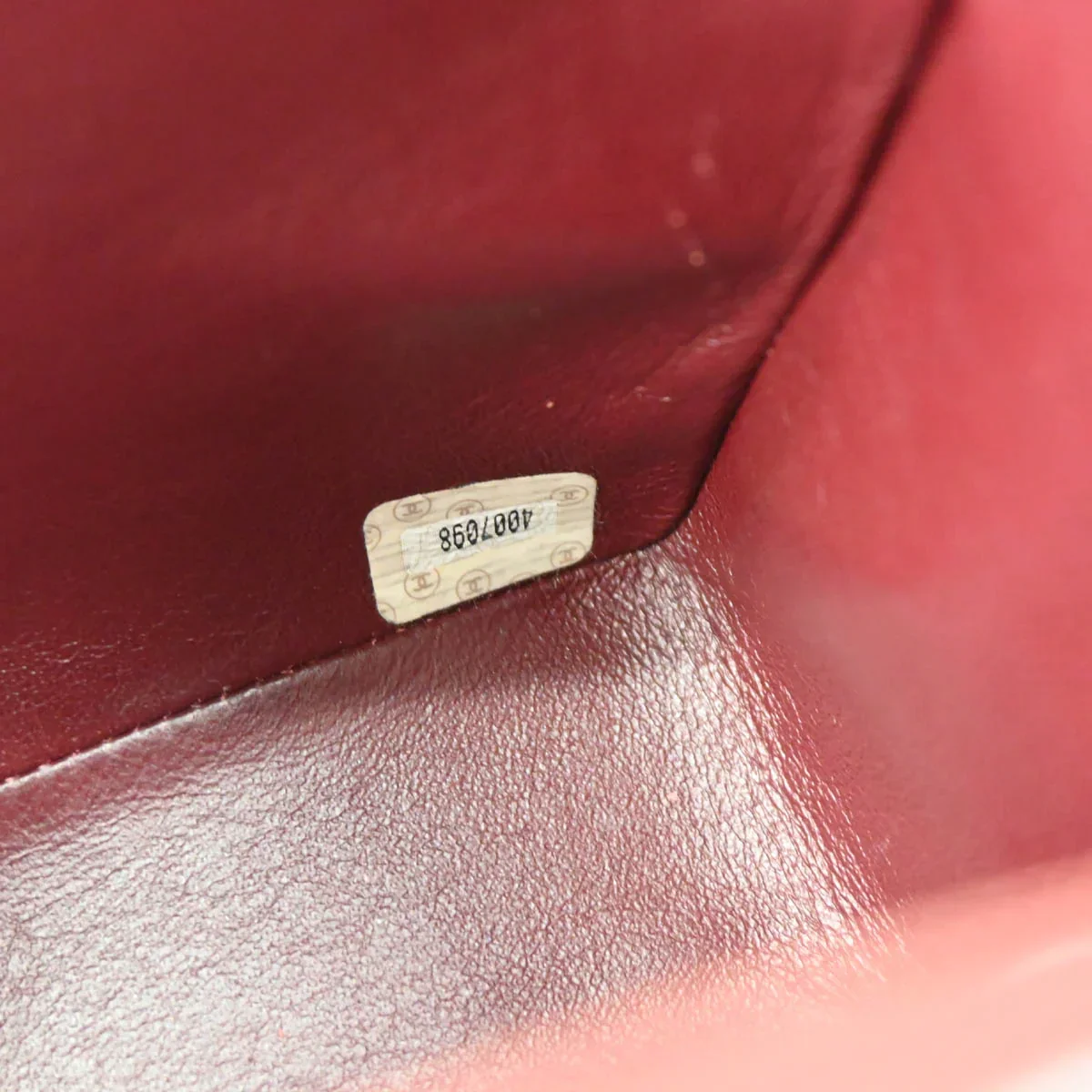Chanel 1996-1997 Black Lambskin Single Flap Shoulder Bag - Image 11