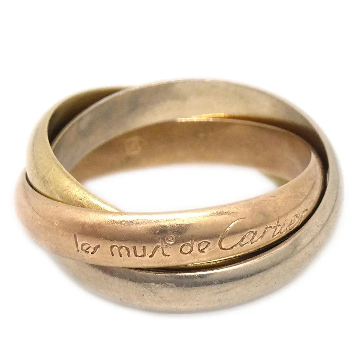 Cartier Trinity Ring 750 #52 #12 - Image 2