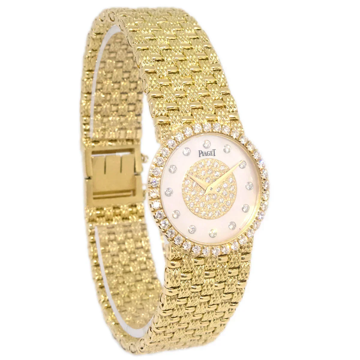 Piaget Tradition Manual-winding Watch 18KYG Diamond Shell - Image 2