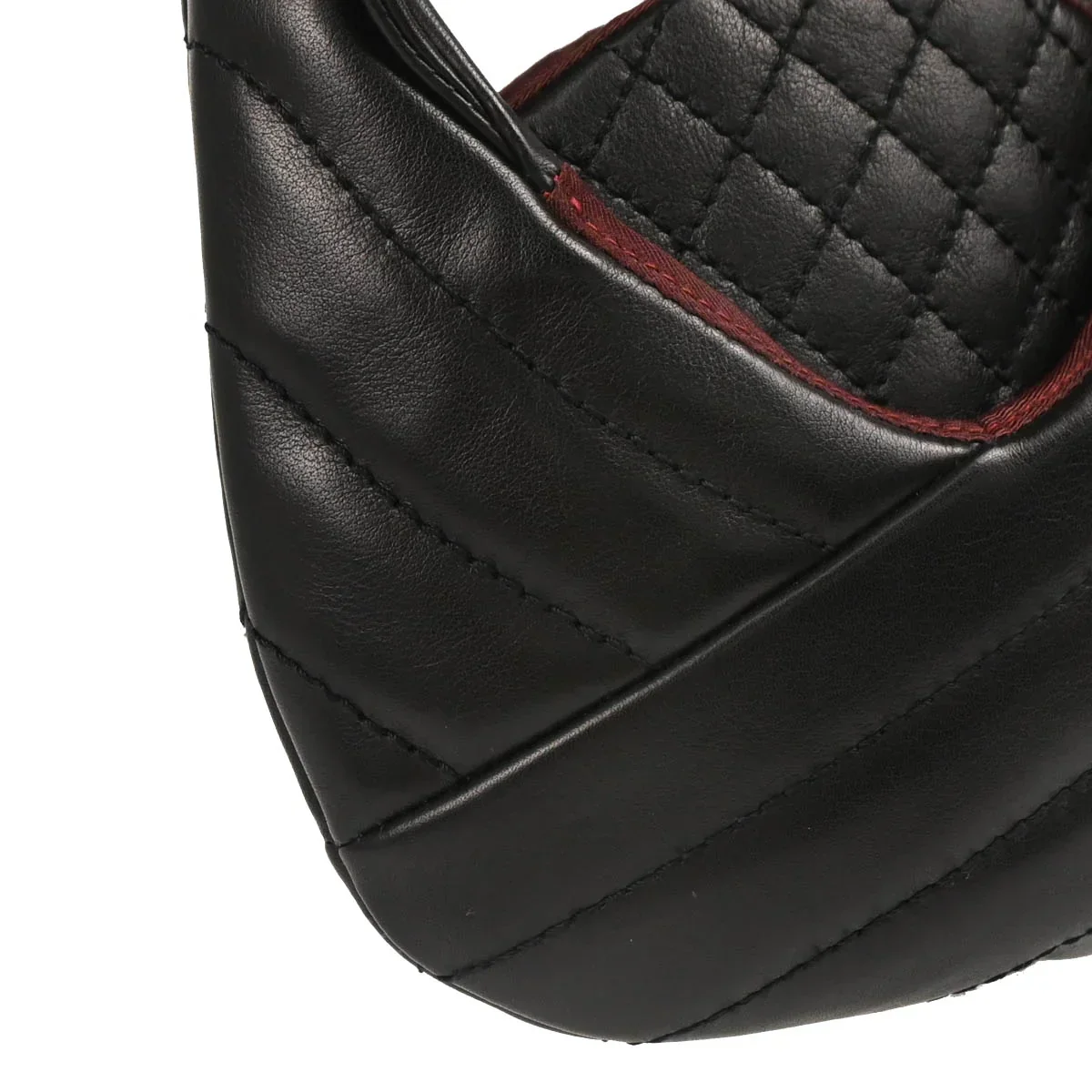 Chanel Black Lambskin Handbag - Image 3