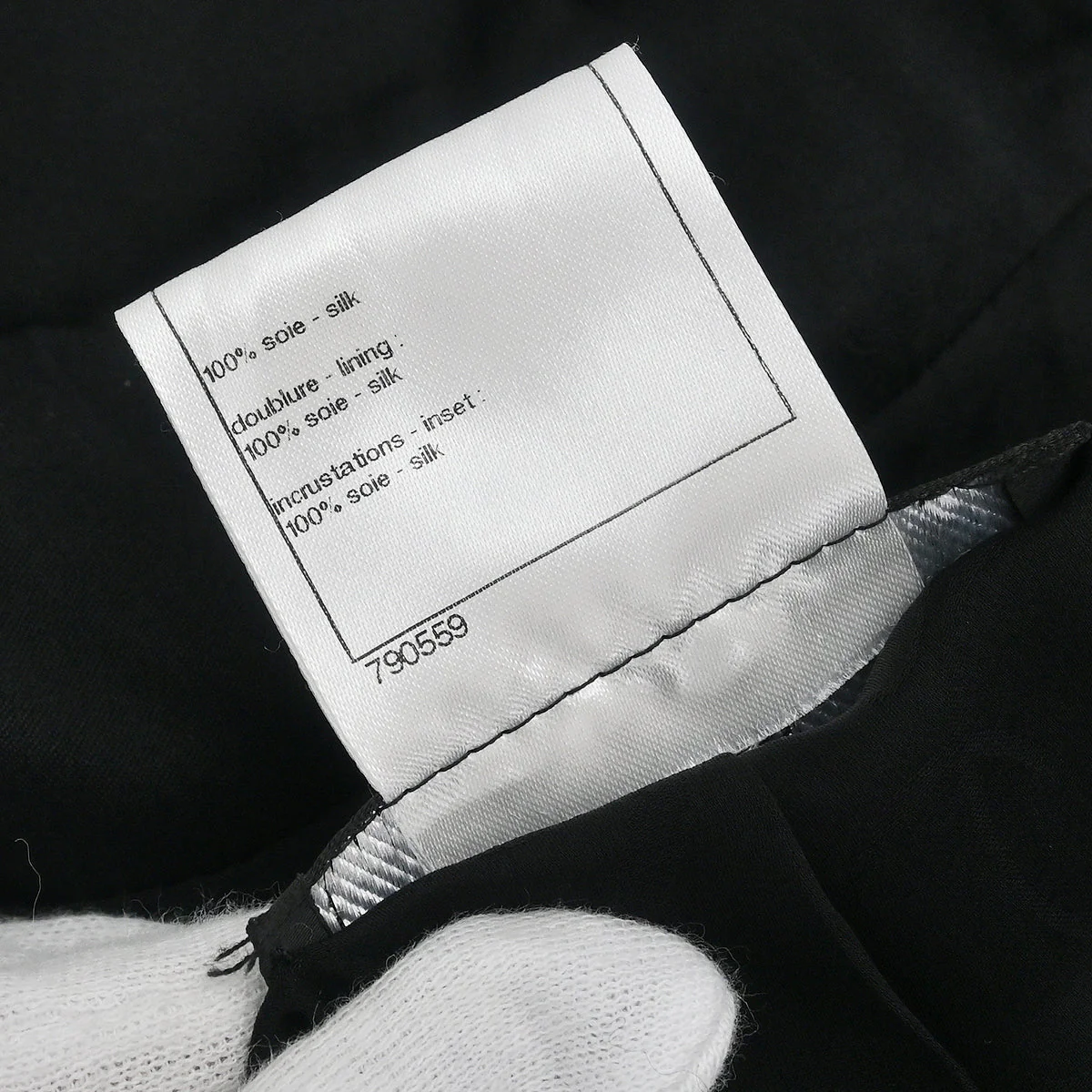 Chanel 2010 Double Breasted Jacket Black #34 - Image 10