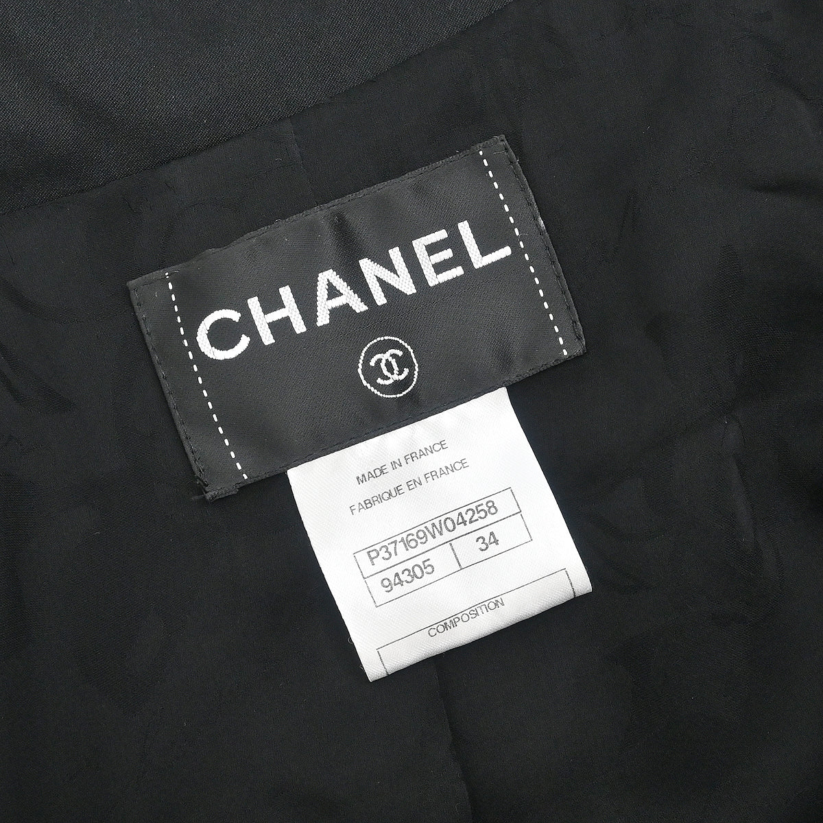 Chanel 2010 Double Breasted Jacket Black #34 - Image 9