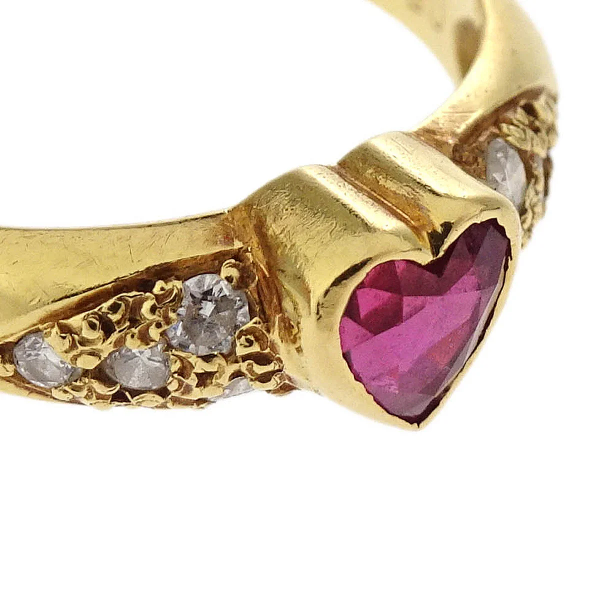 Ring 750 Ruby Diamond #51 - Image 2