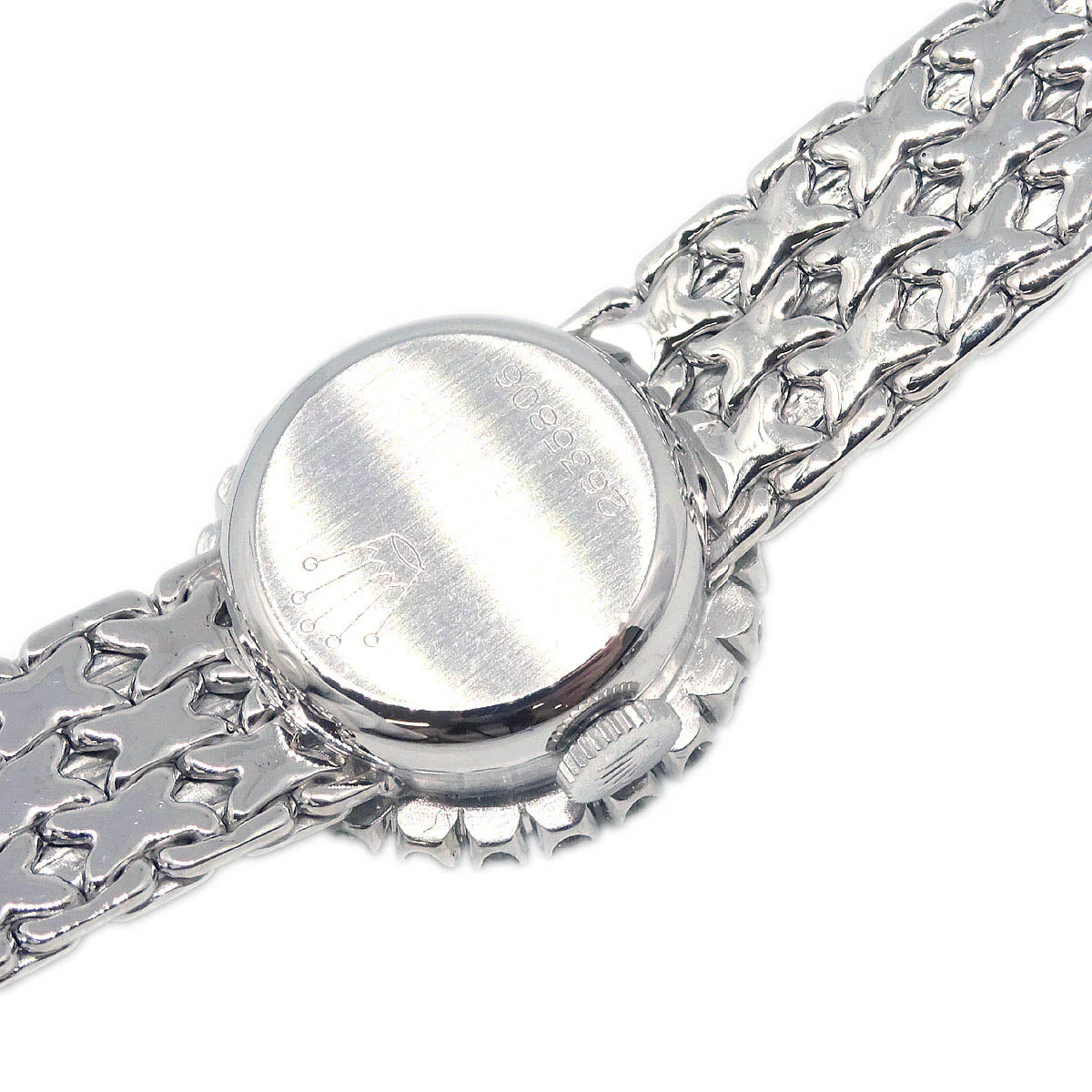 Rolex Precision Ref.3188 Manual-winding Watch Diamond 18KWG - Image 8
