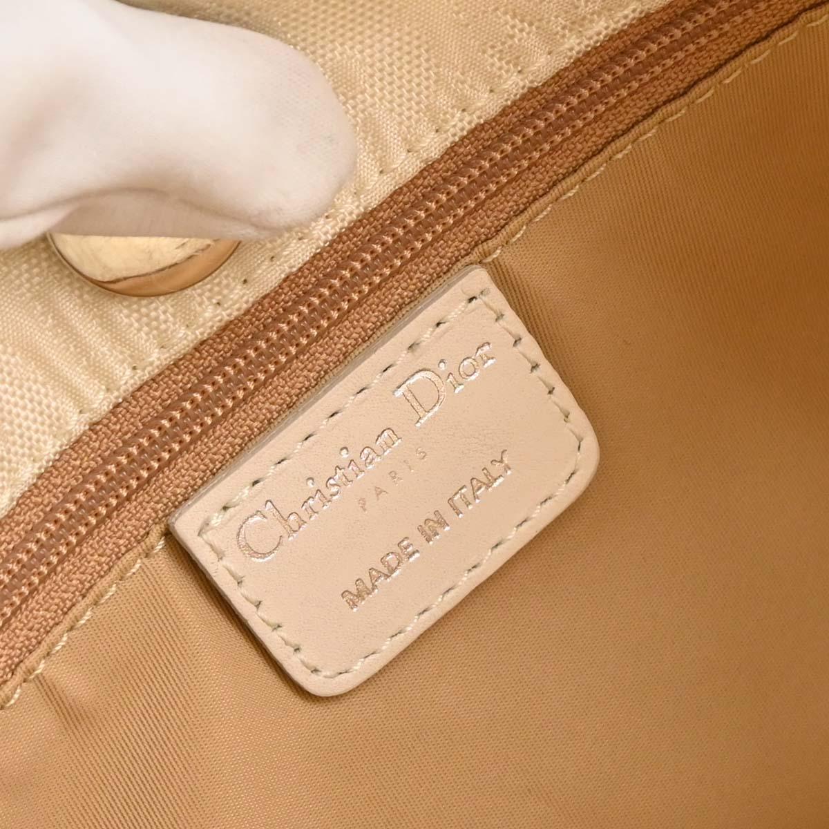Christian Dior White Lovely Trotter Handbag - Image 9