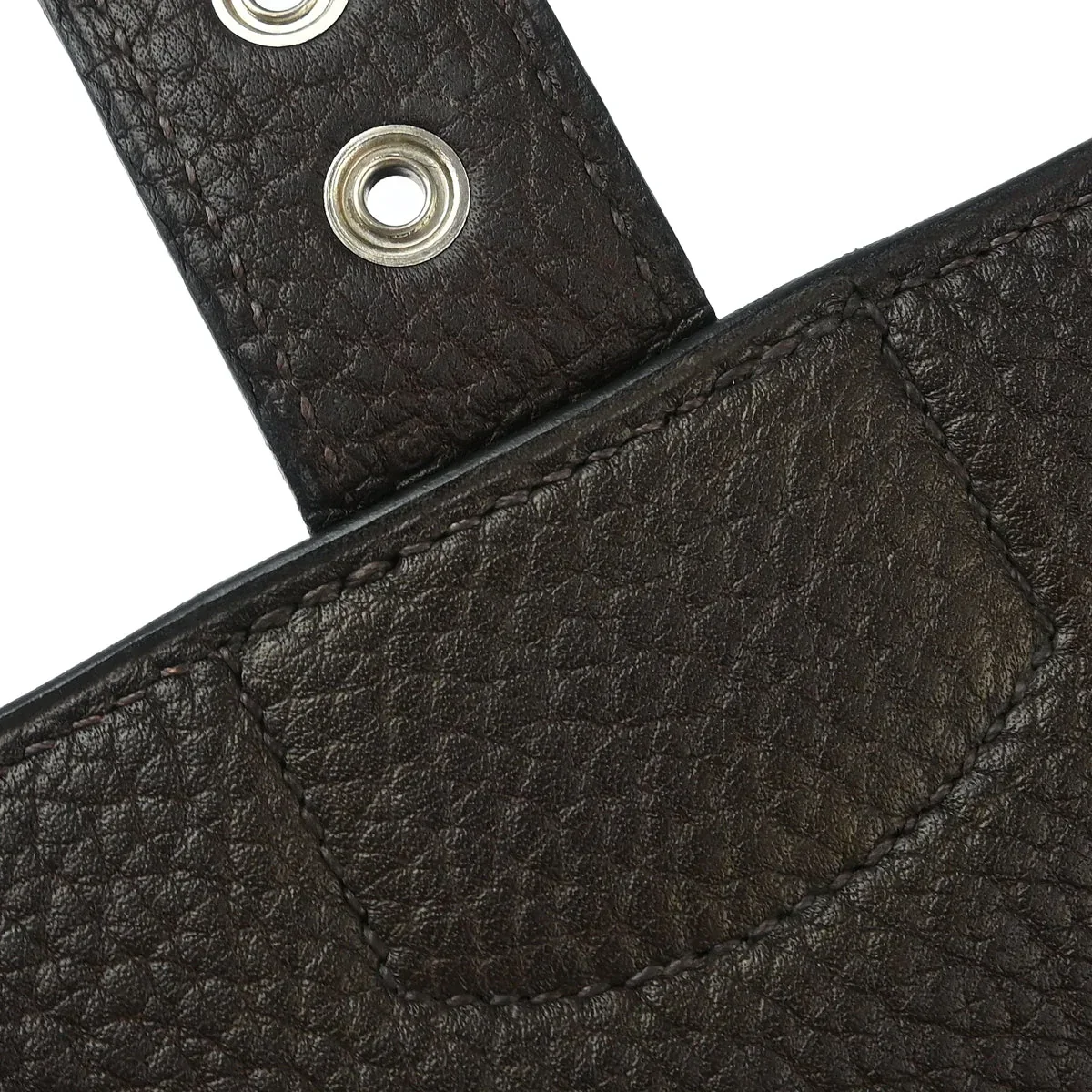 Hermes 2003 Ebene Fjord Sac a Depeches 41 Business Handbag - Image 10