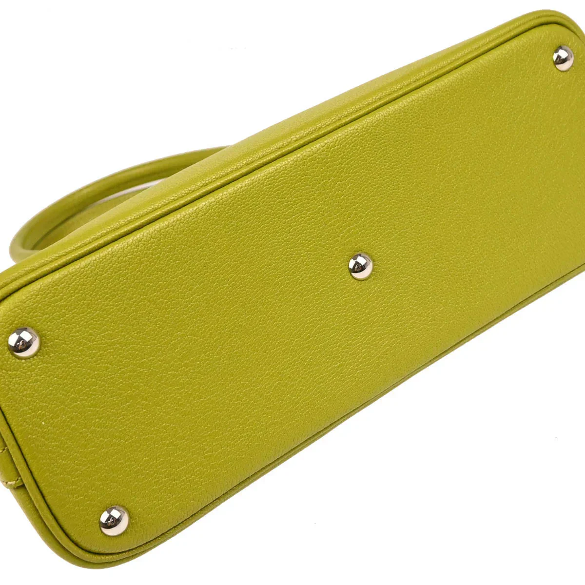 Hermes 2008 Anis Green Chevre Bolide 27 Handbag - Image 5