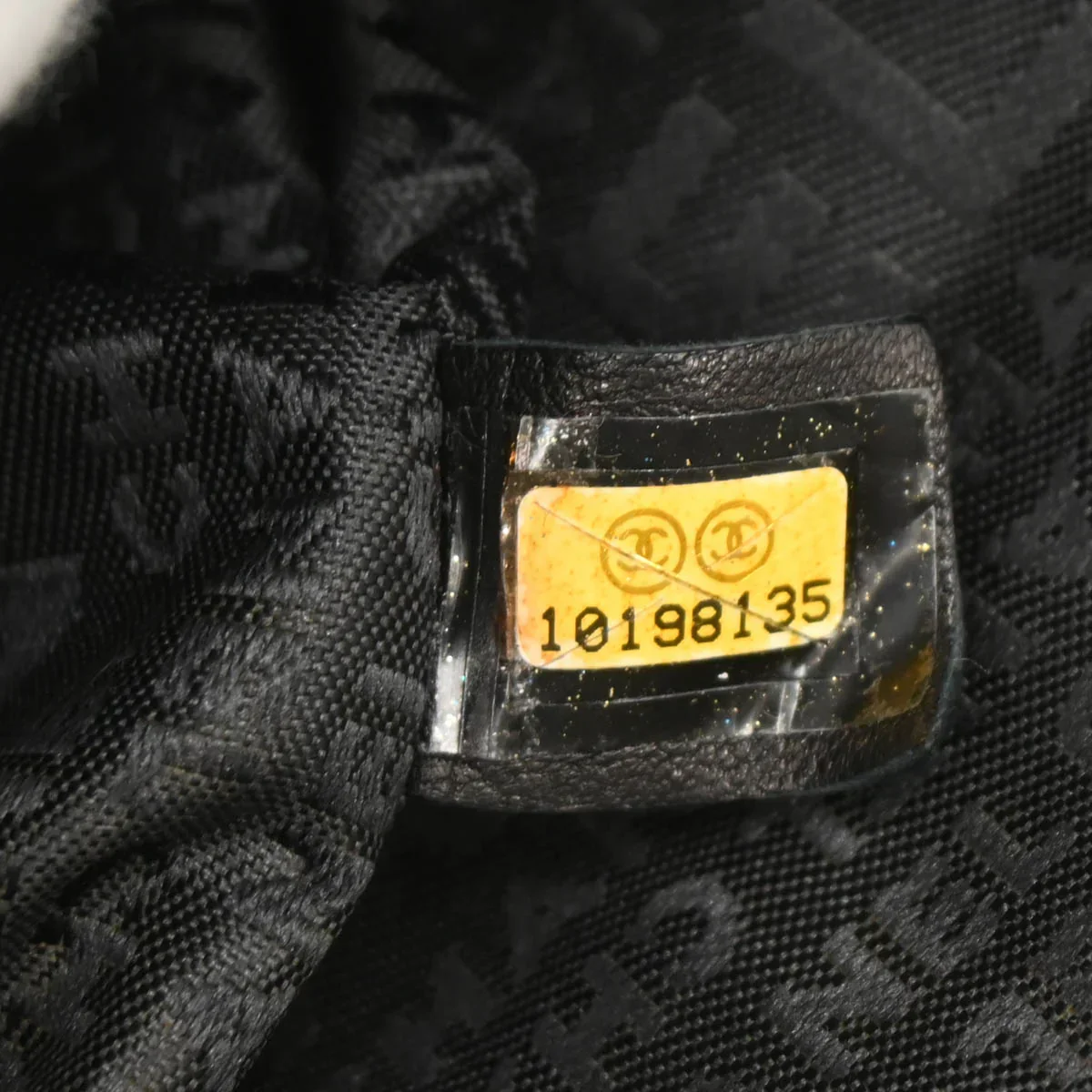 Chanel 2005-2006 Black Caviar Mademoiselle Lock Handbag - Image 11