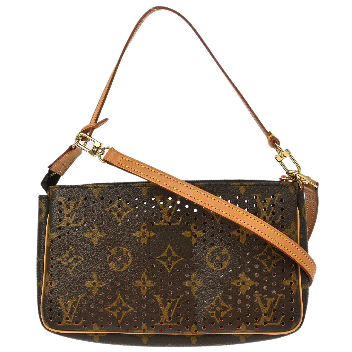 Louis Vuitton 2006 Monogram Perfo Pochette Accessoires Handbag M95185 - Image 2