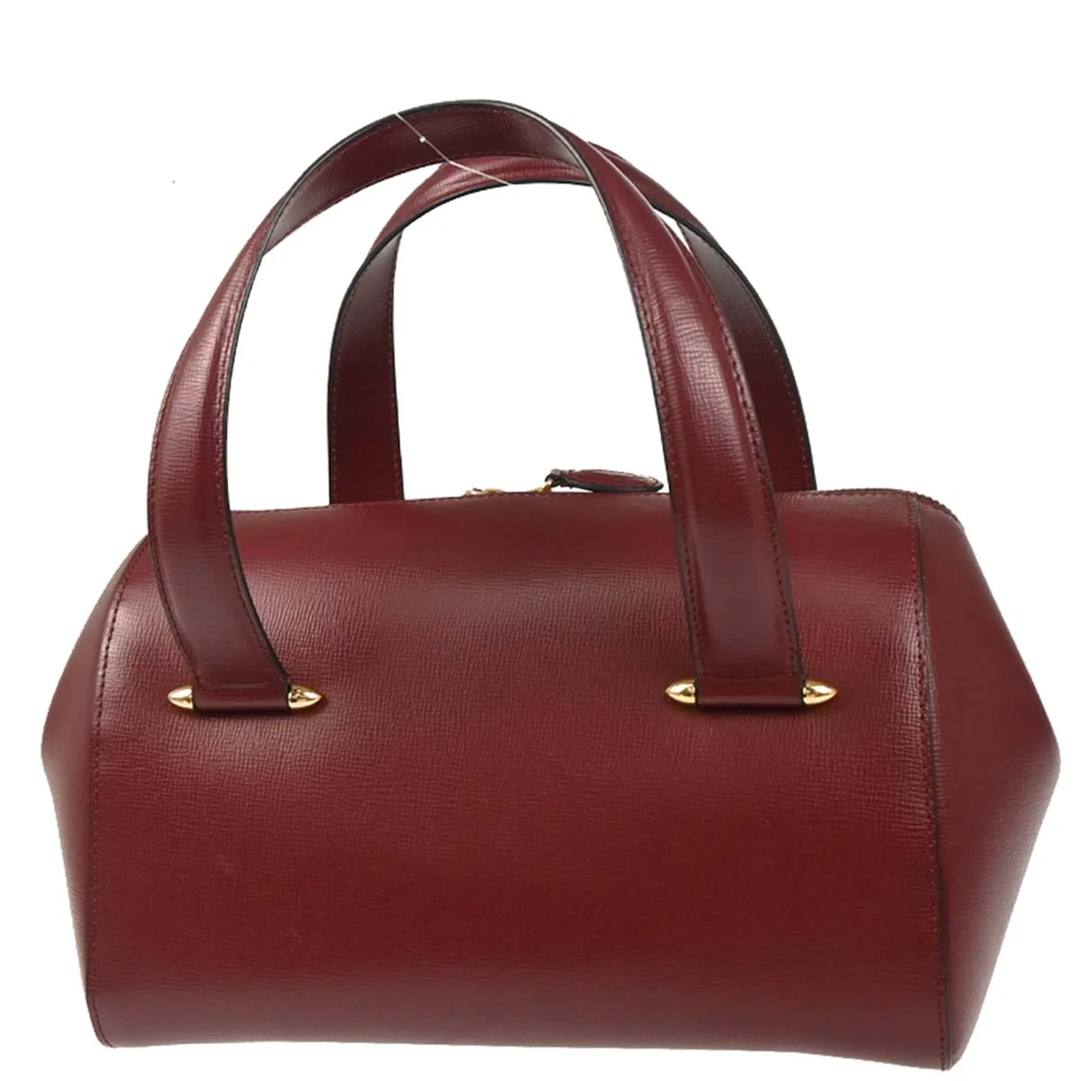 Cartier Bordeaux Leather Must de Cartier Handbag - Image 2
